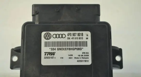 Audi A6 S6 C6 4F Hand brake control module 4F0907801B 4F0910801D 32620187C