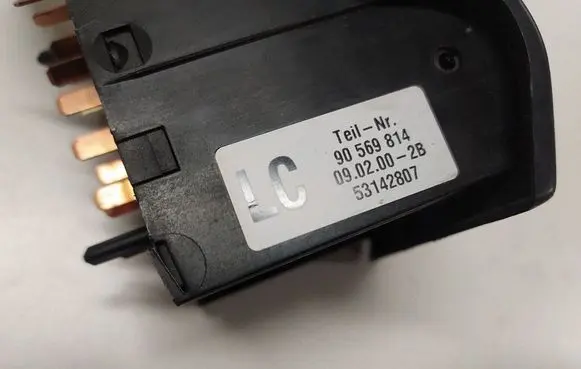 Opel Vectra B Light switch 90569814 53142807