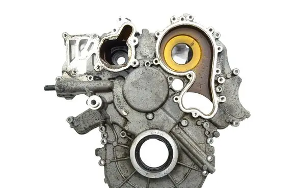 Volkswagen Touareg II Timing chain cover 059103151BN 059103525F 079919523E