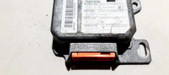 Renault Scenic I Airbag control unit/module 7700415232l 550510000