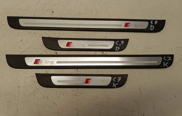 Audi A6 C7 Front sill trim cover 4G9853373 4G0853373A