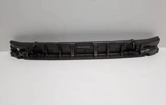 Front bumper foam support bar