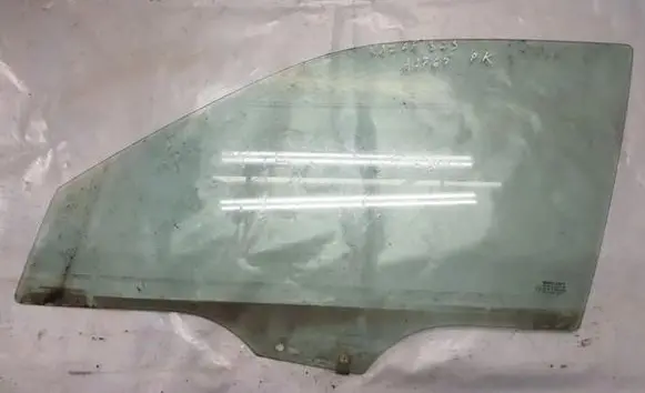 Mazda 323 F Front door window glass four-door