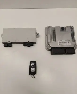 BMW 5 F10 F11 Engine ECU kit and lock set 8518477 030234825 1039S51592