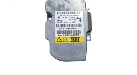 BMW X3 E83 Airbag control unit/module 31341499001X 04B249AC01072 65773414990