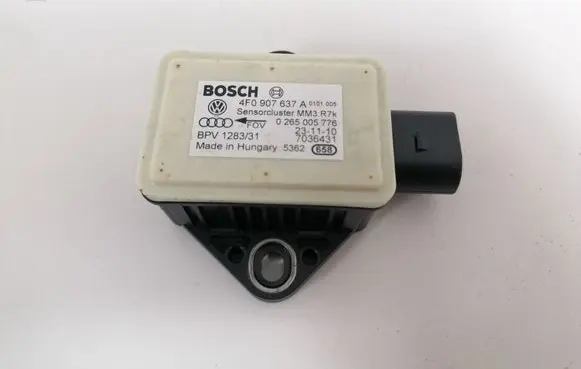 Audi A6 S6 C6 4F ESP acceleration yaw rate sensor 4F0907637A 0265005776