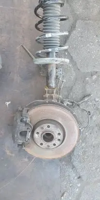 Citroen C4 Grand Picasso Front shock absorber with coil spring 