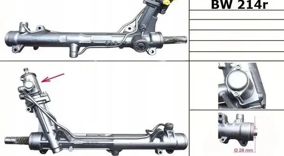 BMW 5 E60 E61 Steering rack BW214REGEN