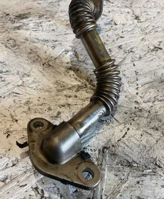 Opel Astra H Turbo turbocharger oiling pipe/hose 55182896 C102