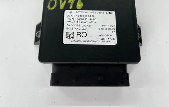 Mercedes-Benz ML W166 Brake system control unit/module A2469003417 A2469028303 A2469014406