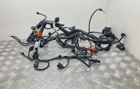 Volkswagen Touareg II Engine installation wiring loom 7P6971610AB