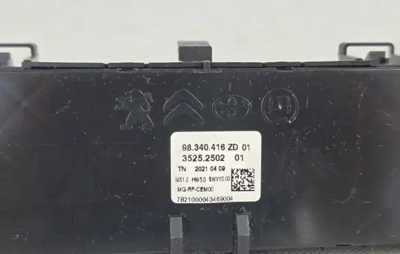 Citroen Berlingo Screen/display/small screen 4390160113