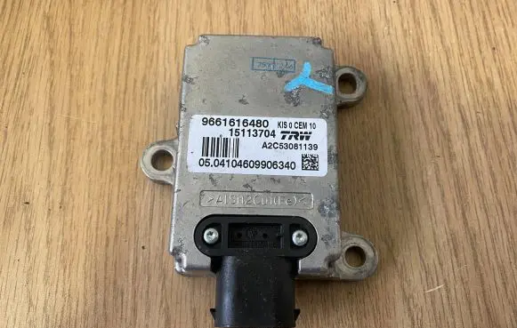 Peugeot 407 ESP acceleration yaw rate sensor 9661616480 15113704 A2C53081139