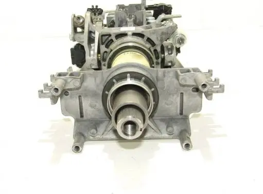 Steering wheel axle set
