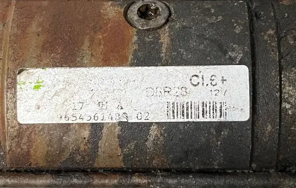 Citroen C5 Starter motor D8R28 965456148001