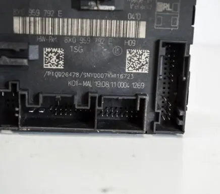 Audi Q3 8U Door control unit/module 8X0959792E