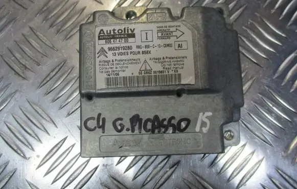 Citroen C4 I Picasso Airbag control unit/module 9662919280