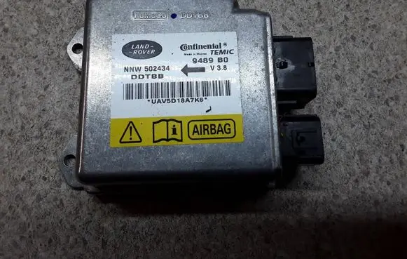 Land Rover Range Rover Sport L320 Airbag control unit/module NNW502434