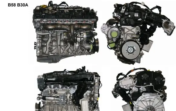 BMW 7 G11 G12 Engine B58B30A