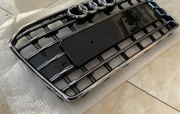 Front bumper upper radiator grill