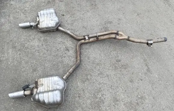 Audi A8 S8 D4 4H Rear muffler/silencer tail pipe 