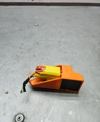 Airbag deployment crash/impact sensor