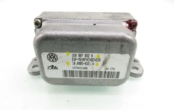 Audi A3 S3 8P ESP acceleration yaw rate sensor 10098503214 1K0907652A