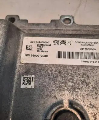 Citroen C3 Speedometer (instrument cluster) 981336138000 SN10264680 9813361380