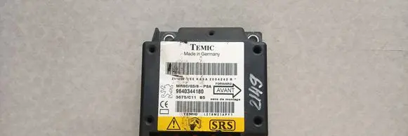 Peugeot 607 Airbag control unit/module 9640344180 A2004240 3675C115