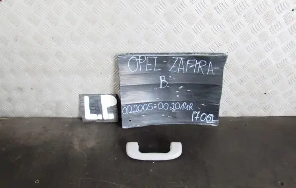 Opel Zafira B Rear interior roof grab handle 317382836