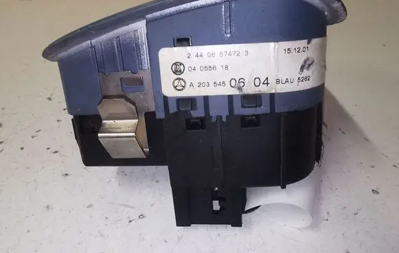 Mercedes-Benz C W203 Light switch A2035450604 04055618 24406574723