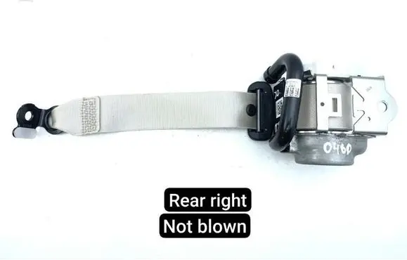 Mercedes-Benz EQS V297 Rear seatbelt 34293366C
