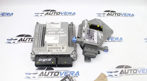 BMW 7 E65 E66 Engine ECU kit and lock set 7799856
