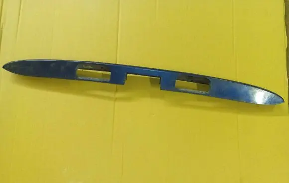 Peugeot 307 Trunk door license plate light bar 9638615777