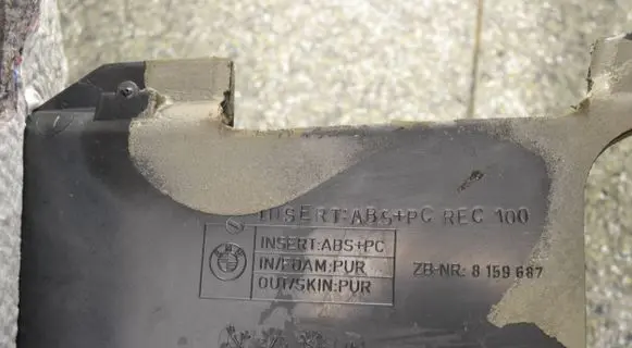 BMW 5 E39 Center console 8159687
