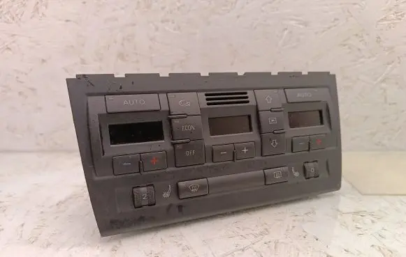 Audi A4 S4 B6 8E 8H Climate control unit 8E0820043BM 0839398