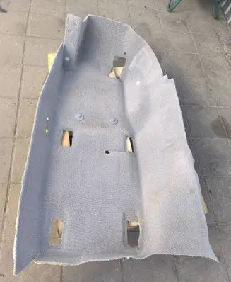 Chevrolet Corvette C7 Front floor carpet liner 