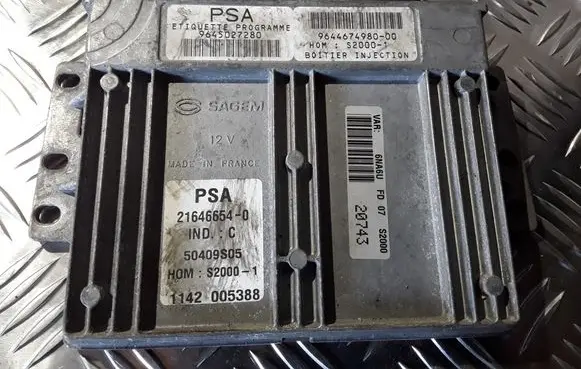 Citroen Xsara Picasso Engine control unit/module 9645027280 964467498000