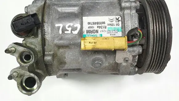 Citroen C5 Air conditioning (A/C) compressor (pump) 9800849780