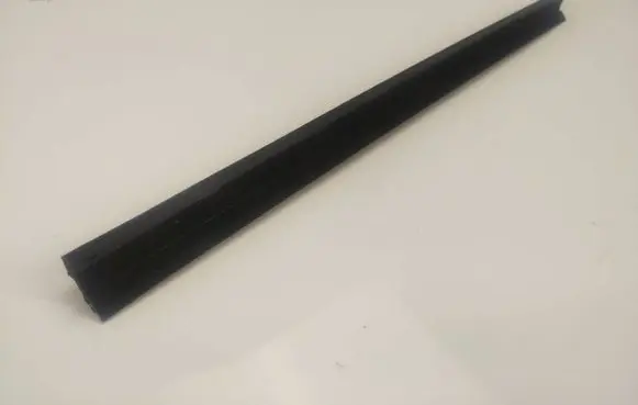Mercedes-Benz S W126 Rubber seal rear door window/glass 1267350465 A1267350465