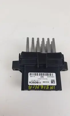 Opel Insignia A Heater blower fan relay 15141283 F11500017