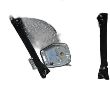 Sliding door window regulator with motor