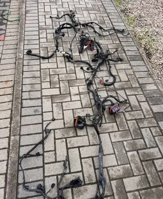 Volkswagen Polo IV 9N3 Engine installation wiring loom WIAZKA
