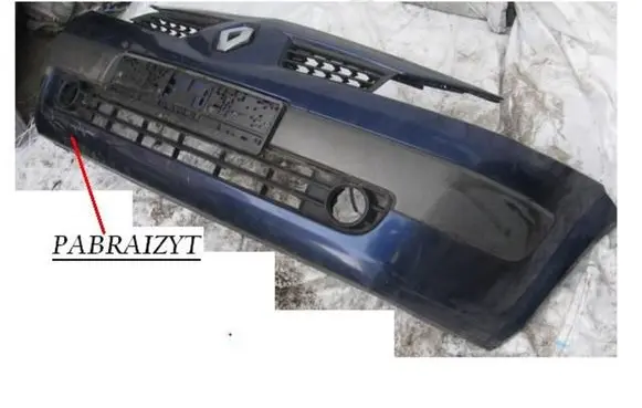 Renault Megane II Front bumper