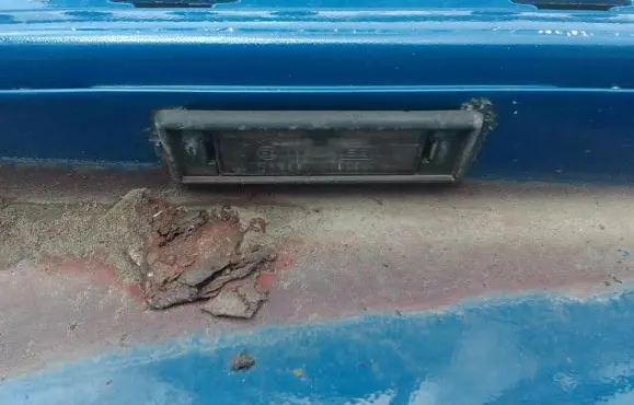 Number plate light