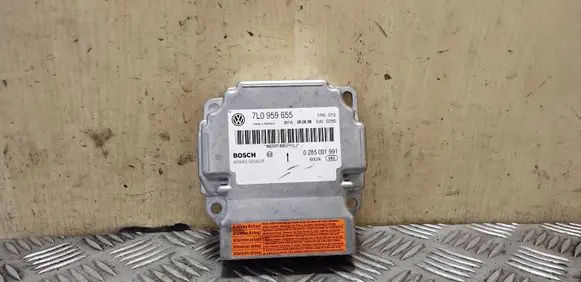 Volkswagen Touareg I Airbag control unit/module 7L0959655 0285001991