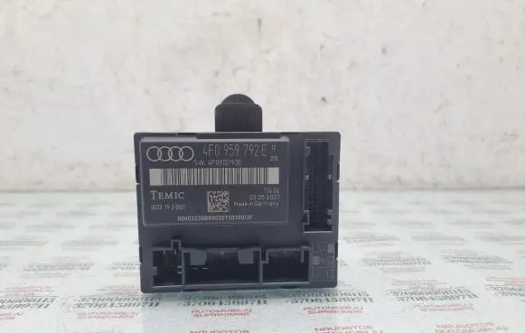 Audi A6 S6 C6 4F Door control unit/module 4F0959792E