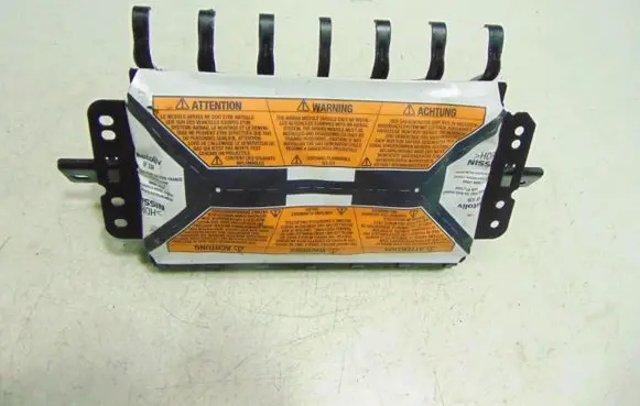 Nissan Qashqai Airbag squib ring wiring 