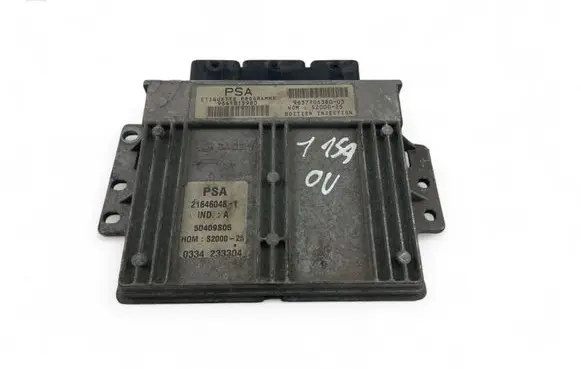 Peugeot 206 Engine control unit/module ECU 9641815980 9637706380