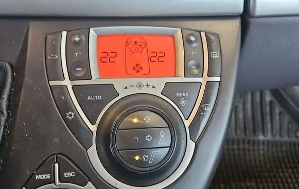 Peugeot 807 Climate control/heater control trim A83012200 IMPRK1583252